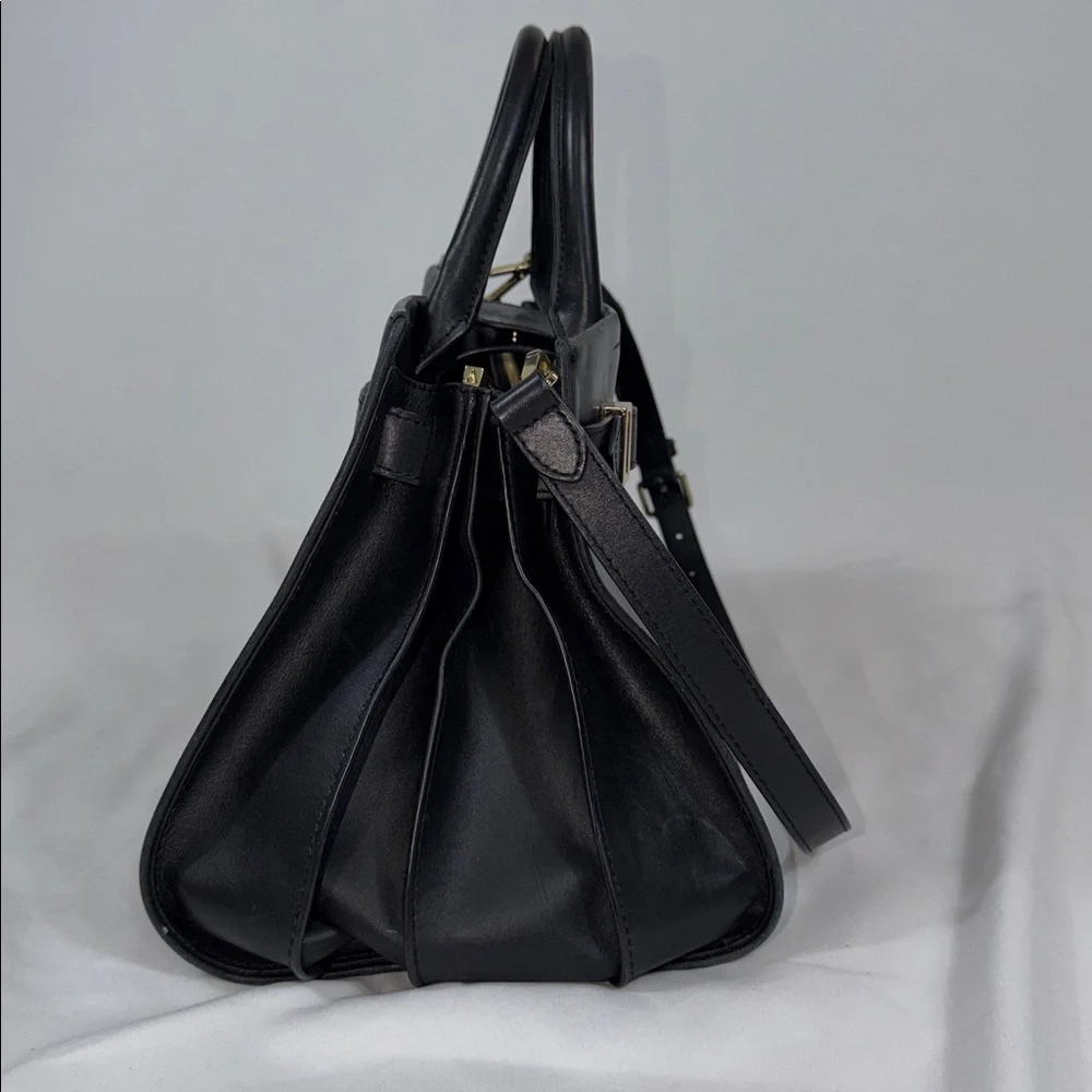 Vince Camuto Black Leather Bag - Picture 4 of 8